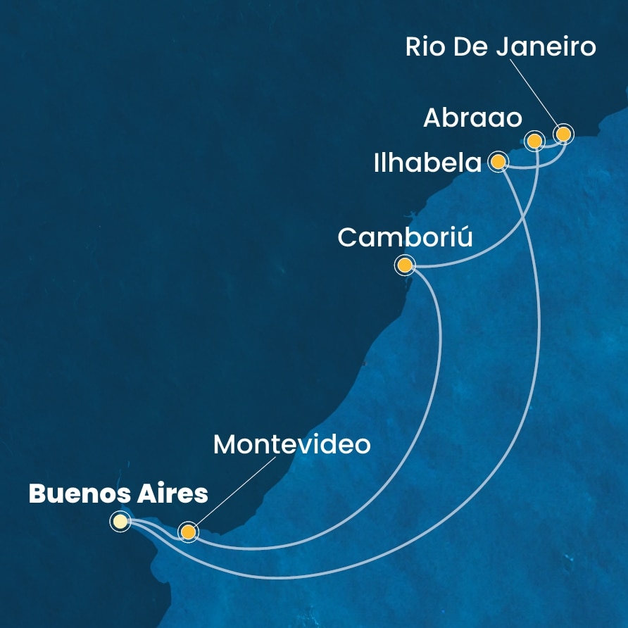 Krstarenje južnom Amerikom brodom Costa Serena - 2026./2027.